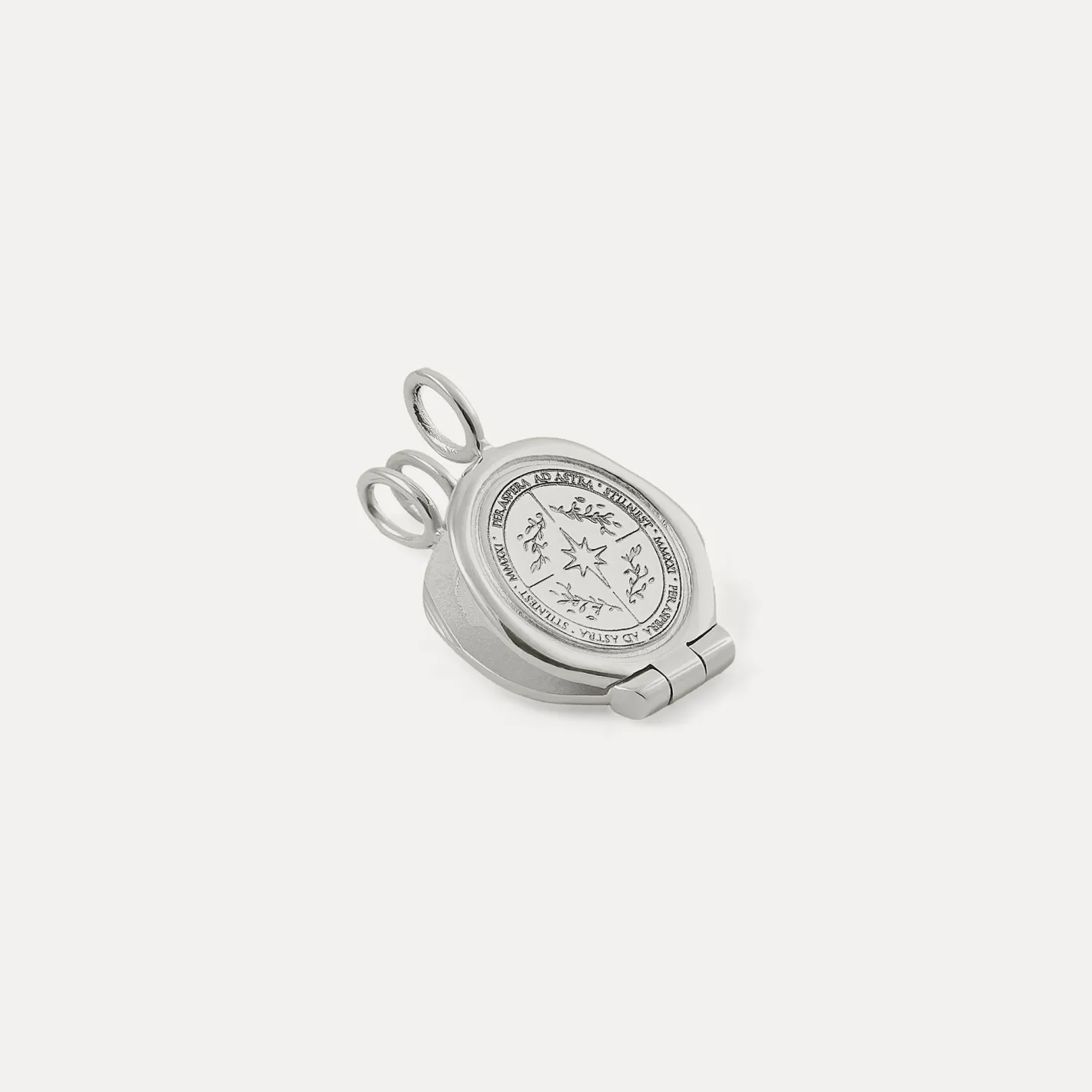 Hot STILNEST Ad Astra Seal Medaillon Anhänger