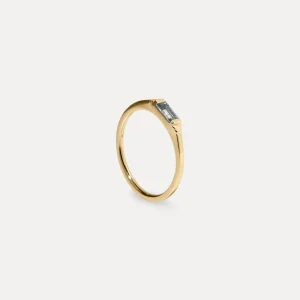 Sale STILNEST Aquamarin Retro Ring | 585 Gold
