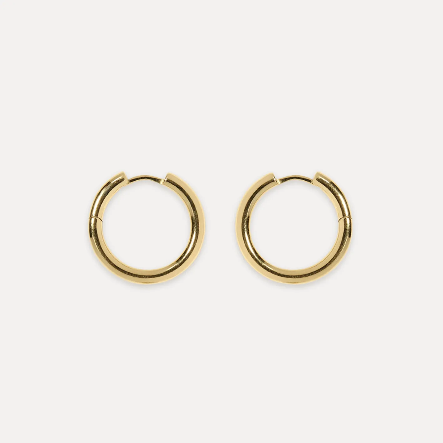Hot STILNEST Bold Creolen Ohrringe | 585 Gold