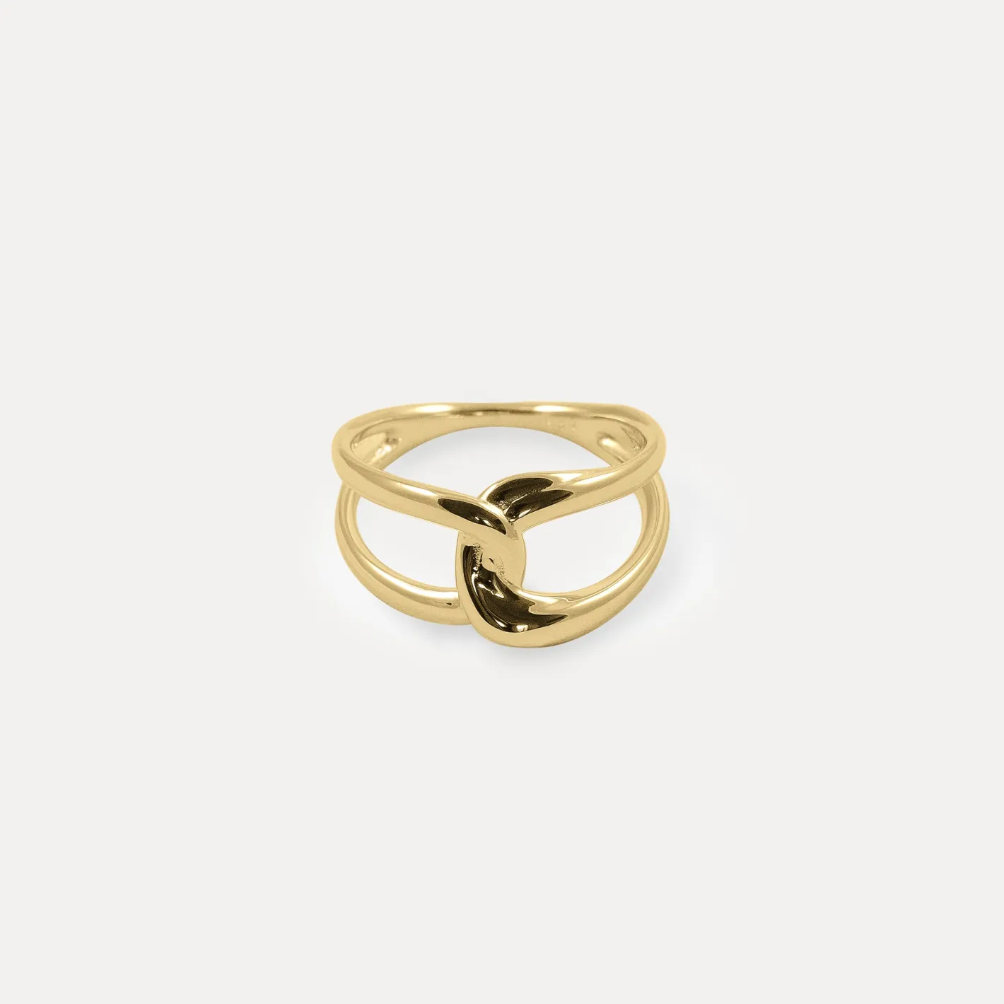 Hot STILNEST Bonds Endless Ring | 585 Gold
