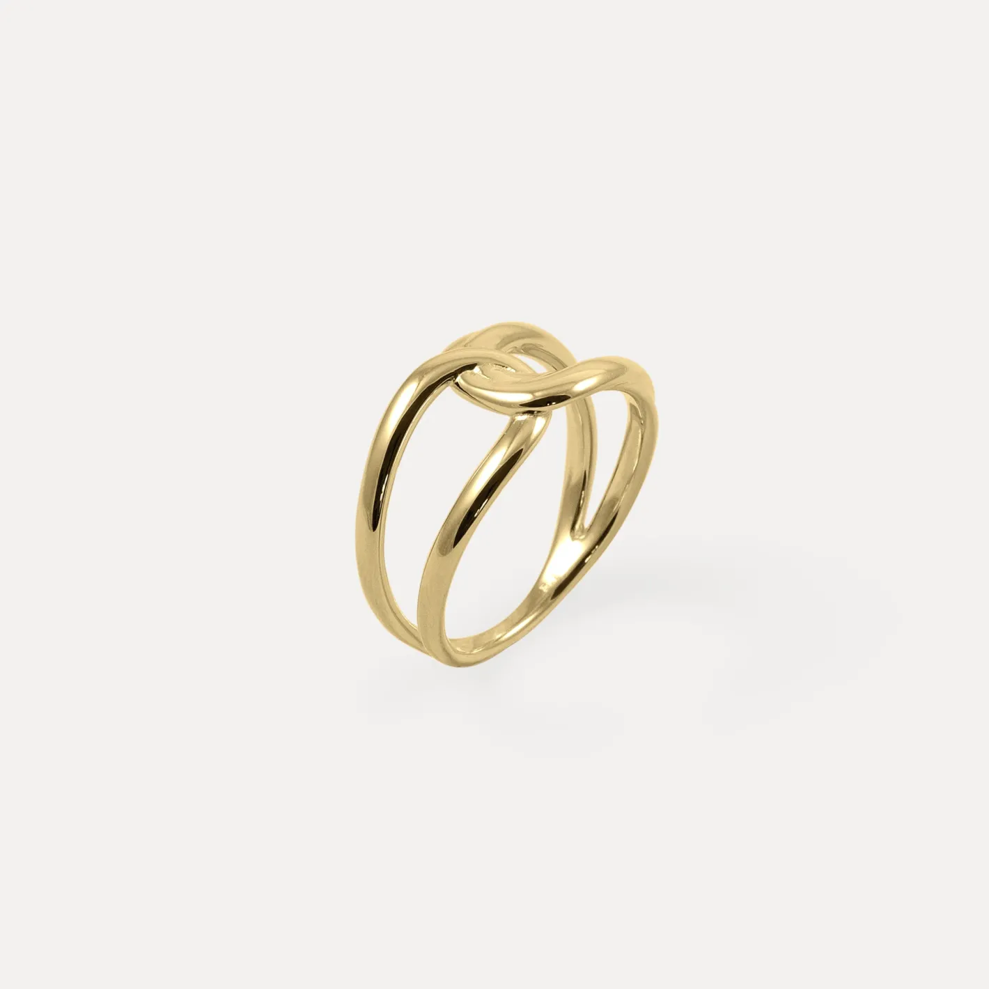 Hot STILNEST Bonds Endless Ring | 585 Gold