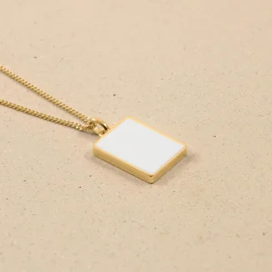 Shop STILNEST Chalcedon Tag Kette