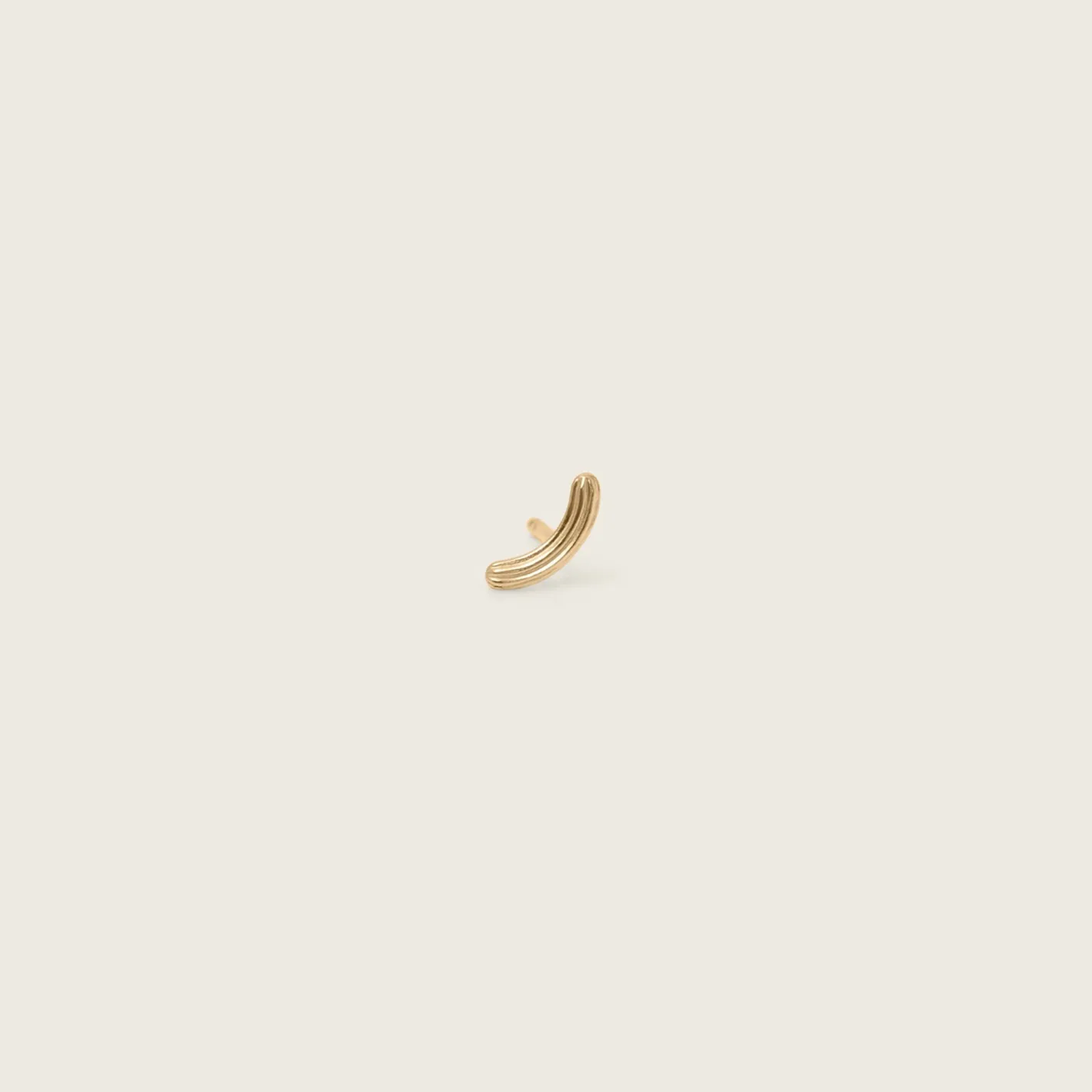 Cheap STILNEST Churro Ohrstecker Ohrringe - Single | 585 Gold