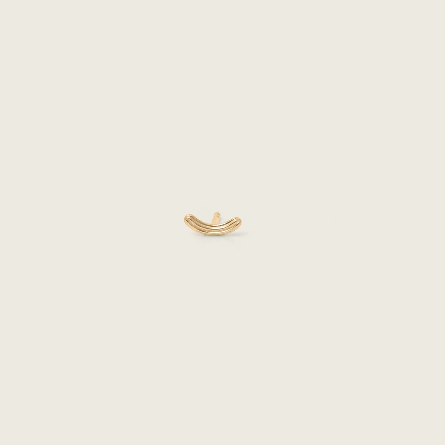 Cheap STILNEST Churro Ohrstecker Ohrringe - Single | 585 Gold