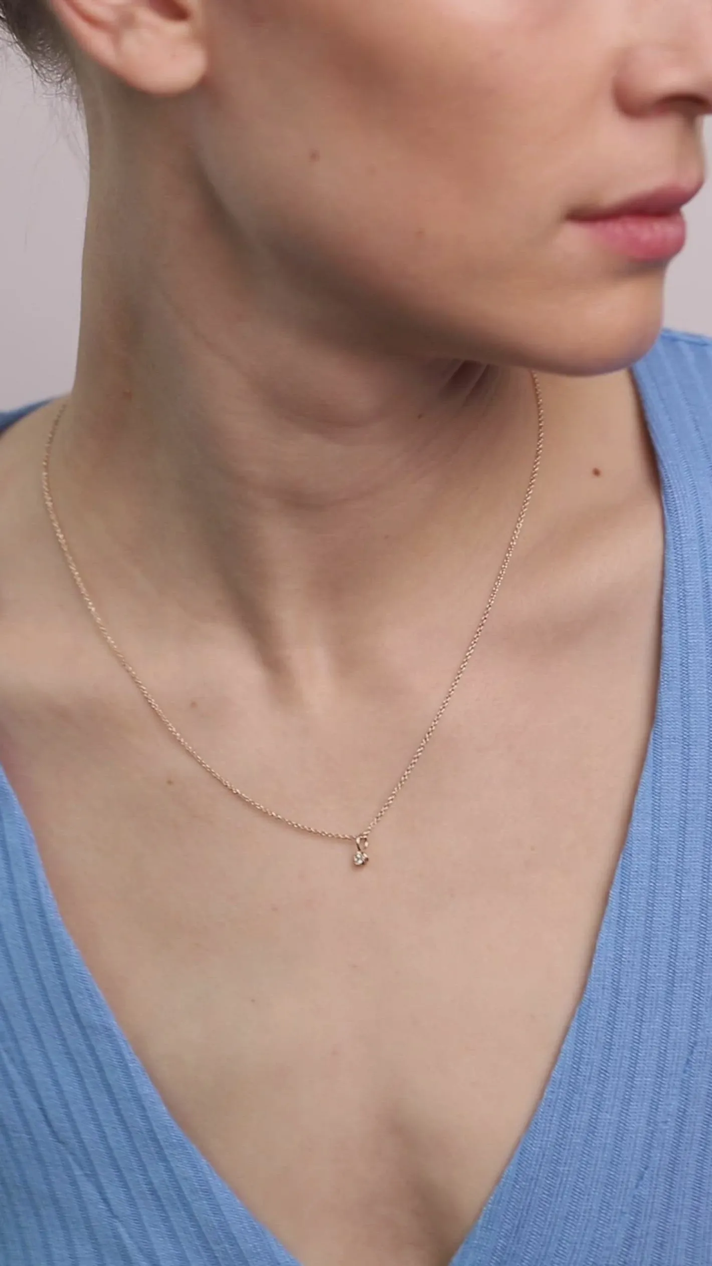 Hot STILNEST Diamant Mater Anhänger | 585 Gold