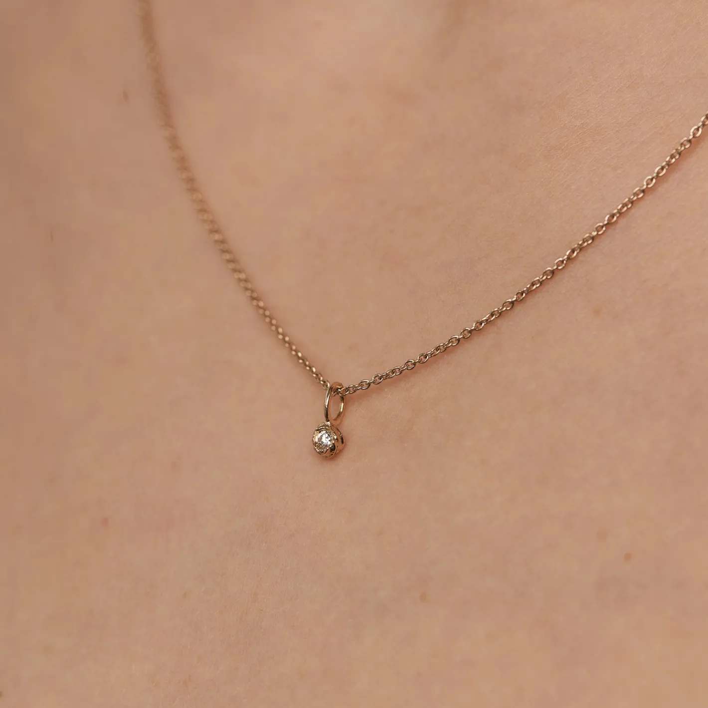 Hot STILNEST Diamant Mater Anhänger | 585 Gold