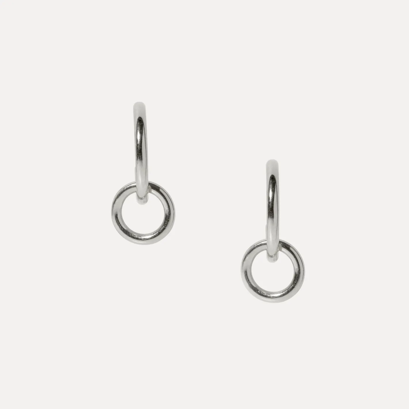Fashion STILNEST Duo Creolen Ohrringe