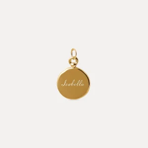 Fashion STILNEST Engravable Fluid Medallion Anhänger - Hochglanz