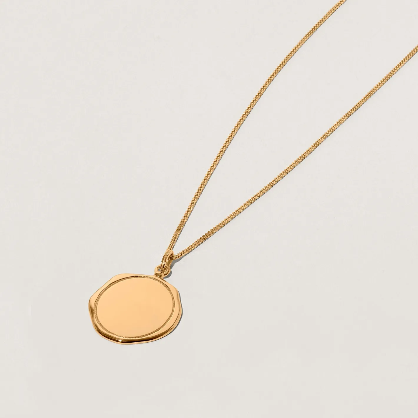 Best STILNEST Engravable Large Seal Kette