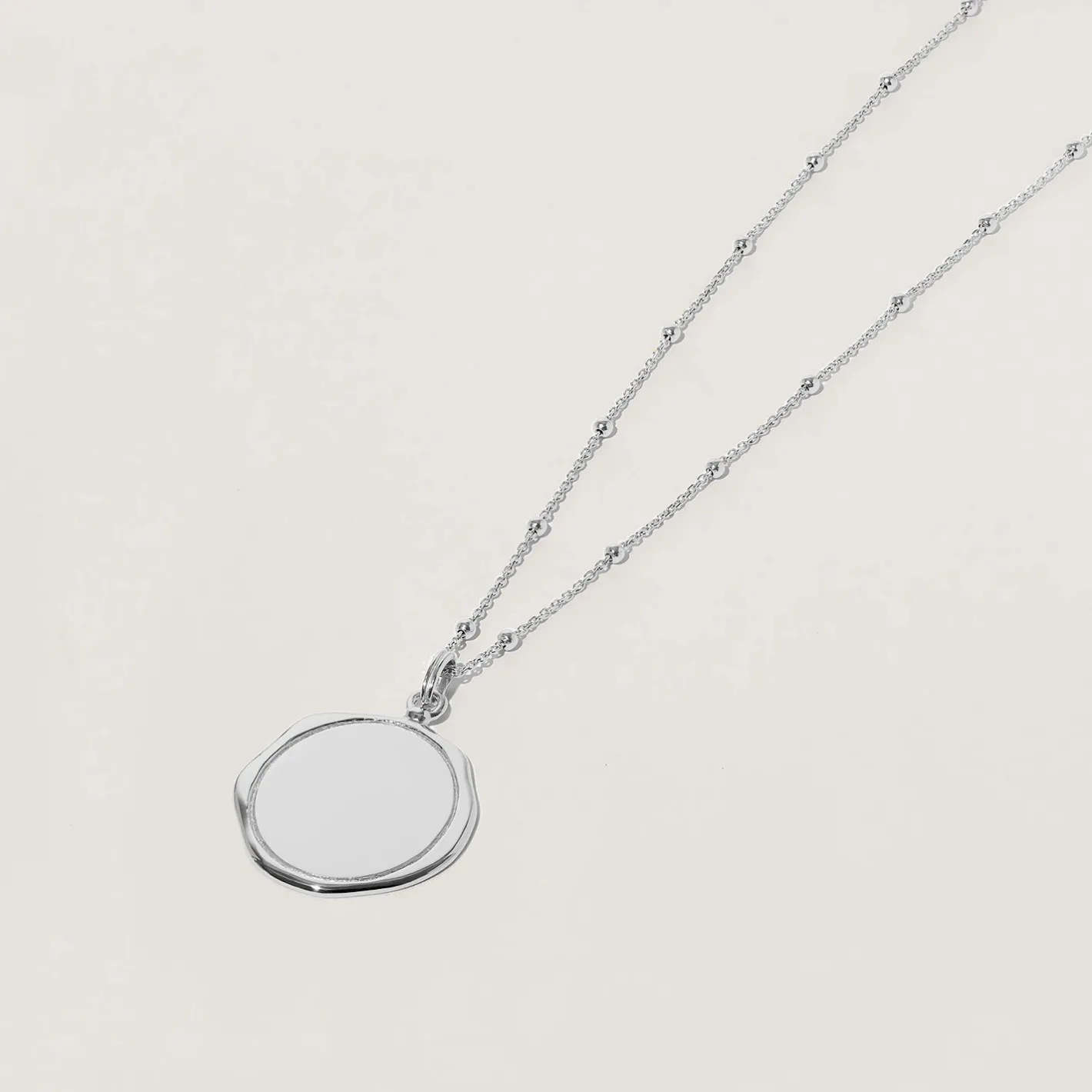 Best STILNEST Engravable Large Seal Kette