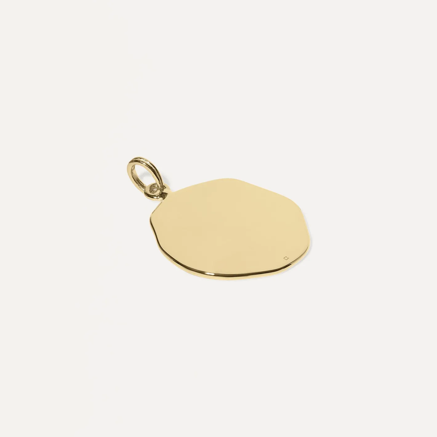 Fashion STILNEST Engravable Large Seal Kette | 585 Gold