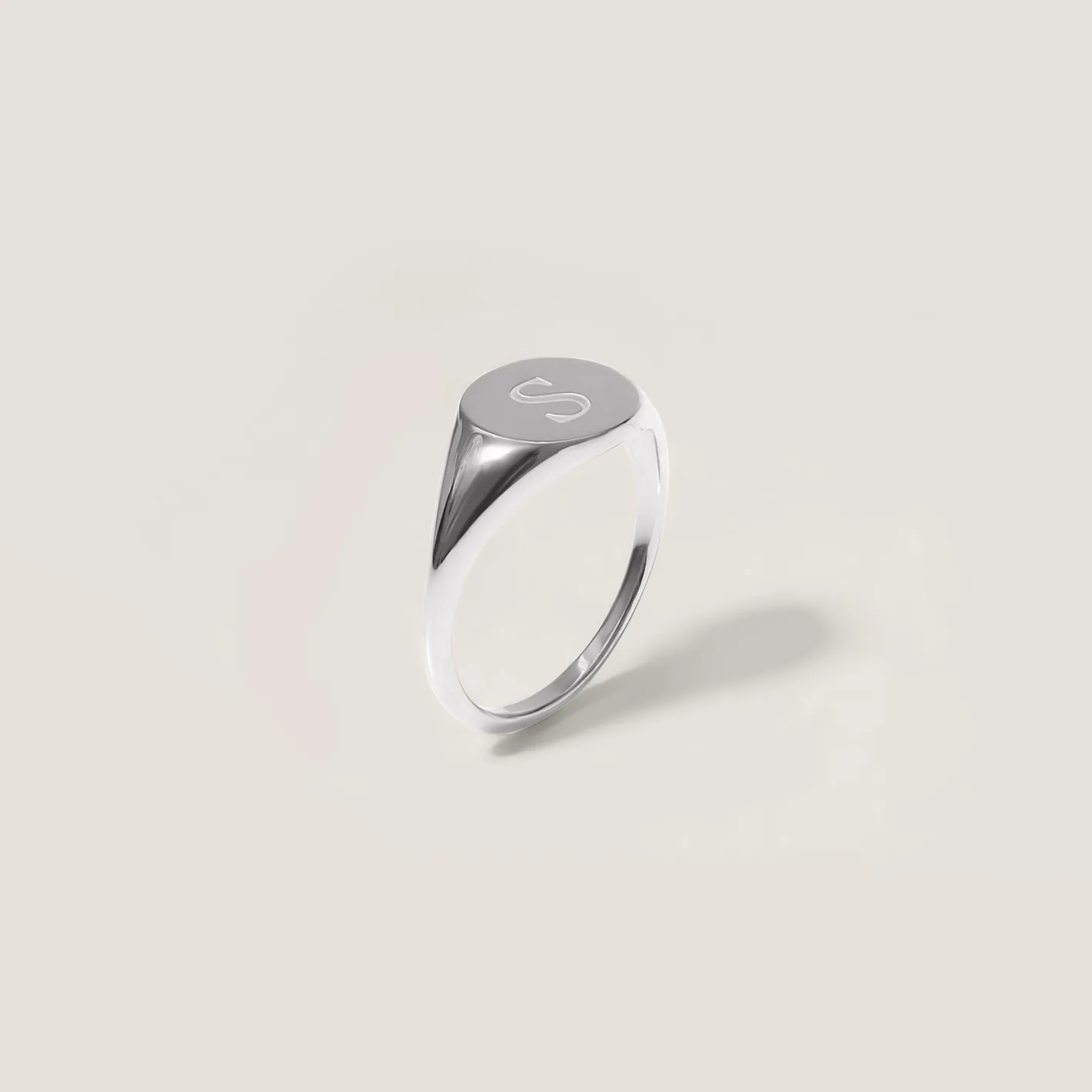 Cheap STILNEST Engravable Pinky Siegelring