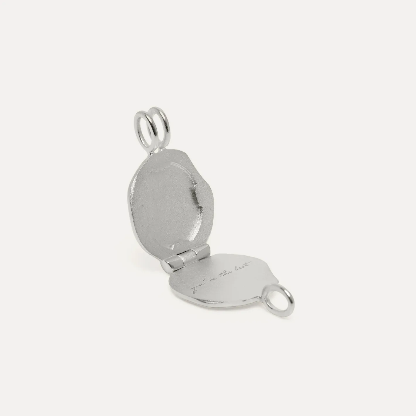 Store STILNEST Engravable Seal Medaillon Anhänger
