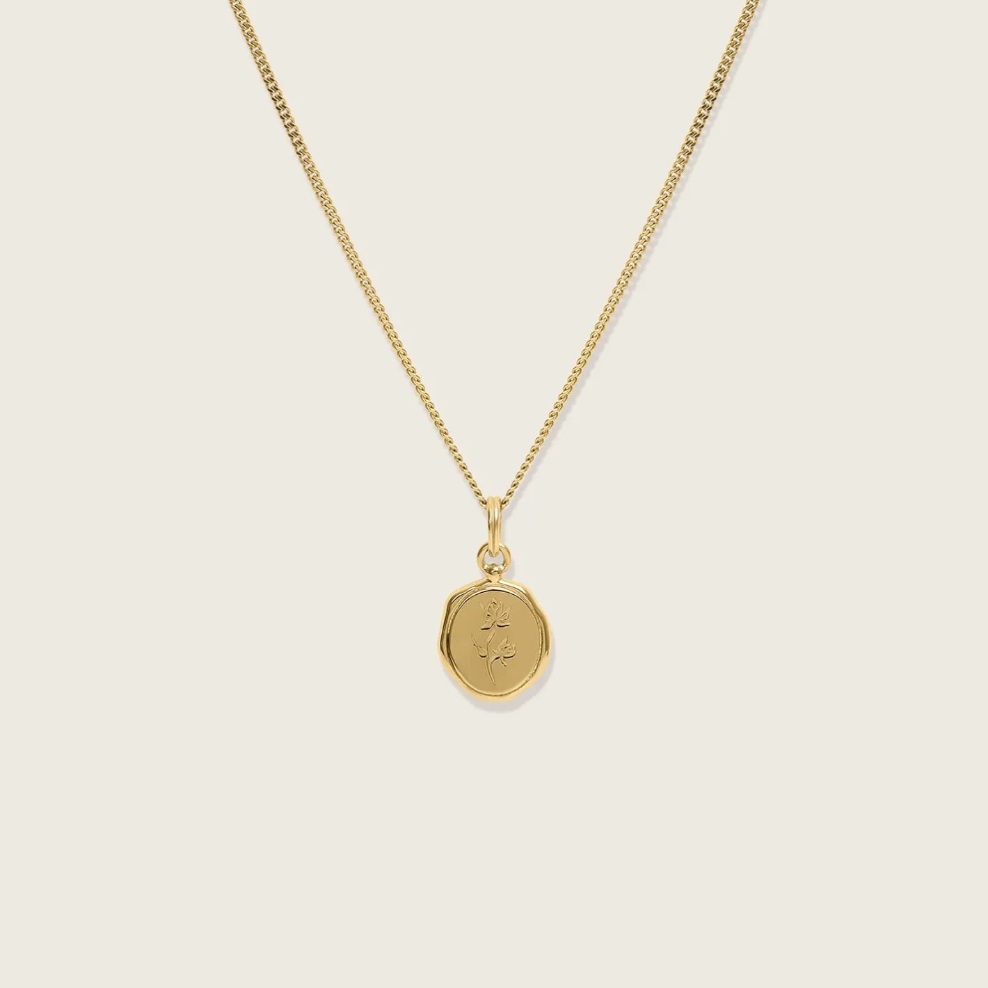 Best STILNEST Floral Seal Kette