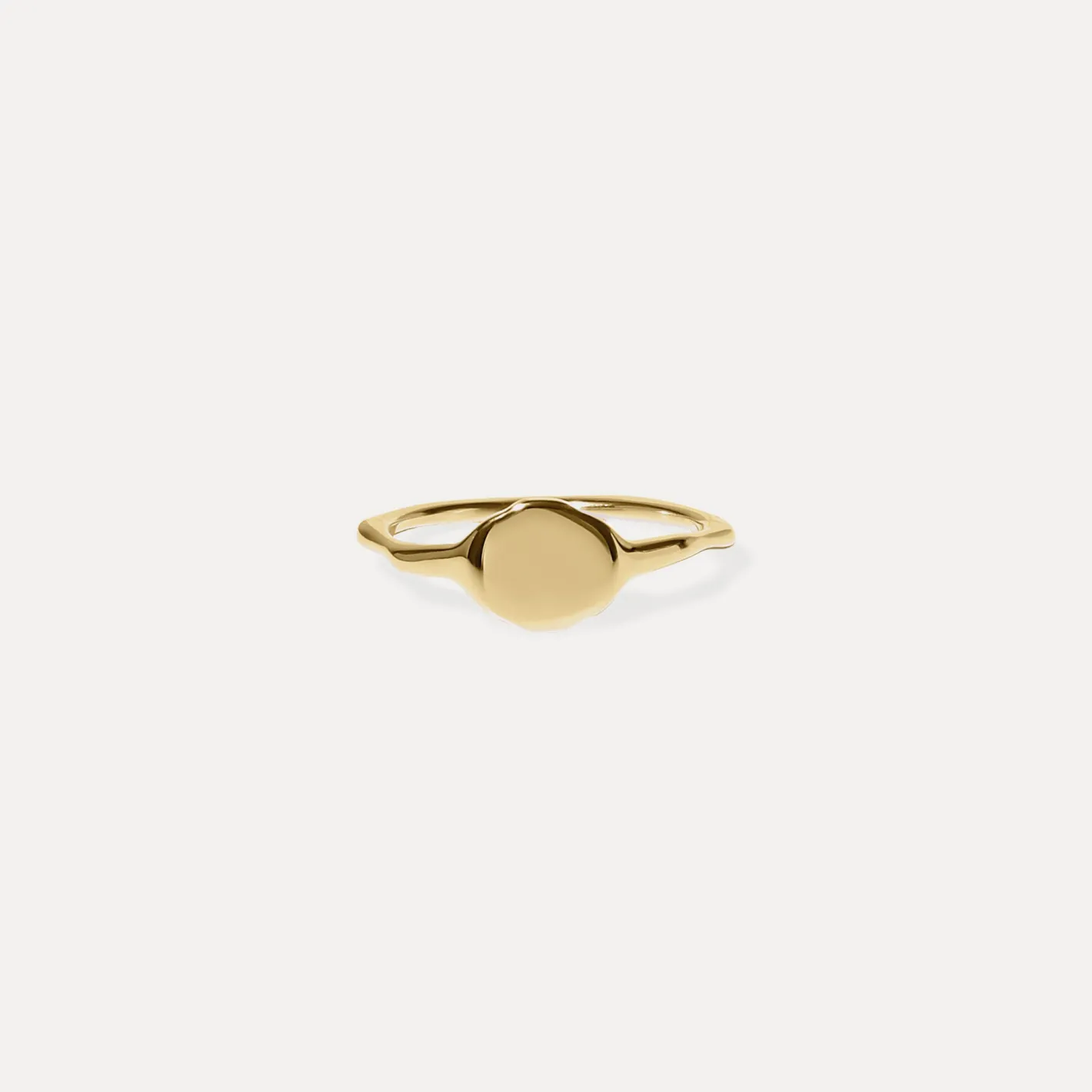 Cheap STILNEST Fluid Siegelring Hochglanz | 585 Gold