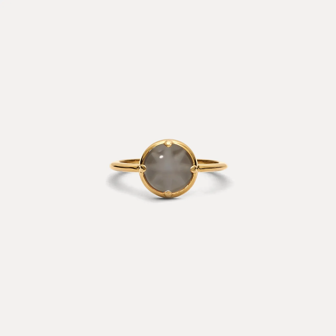 Best STILNEST Grauer Mondstein Instants of Balance Ring