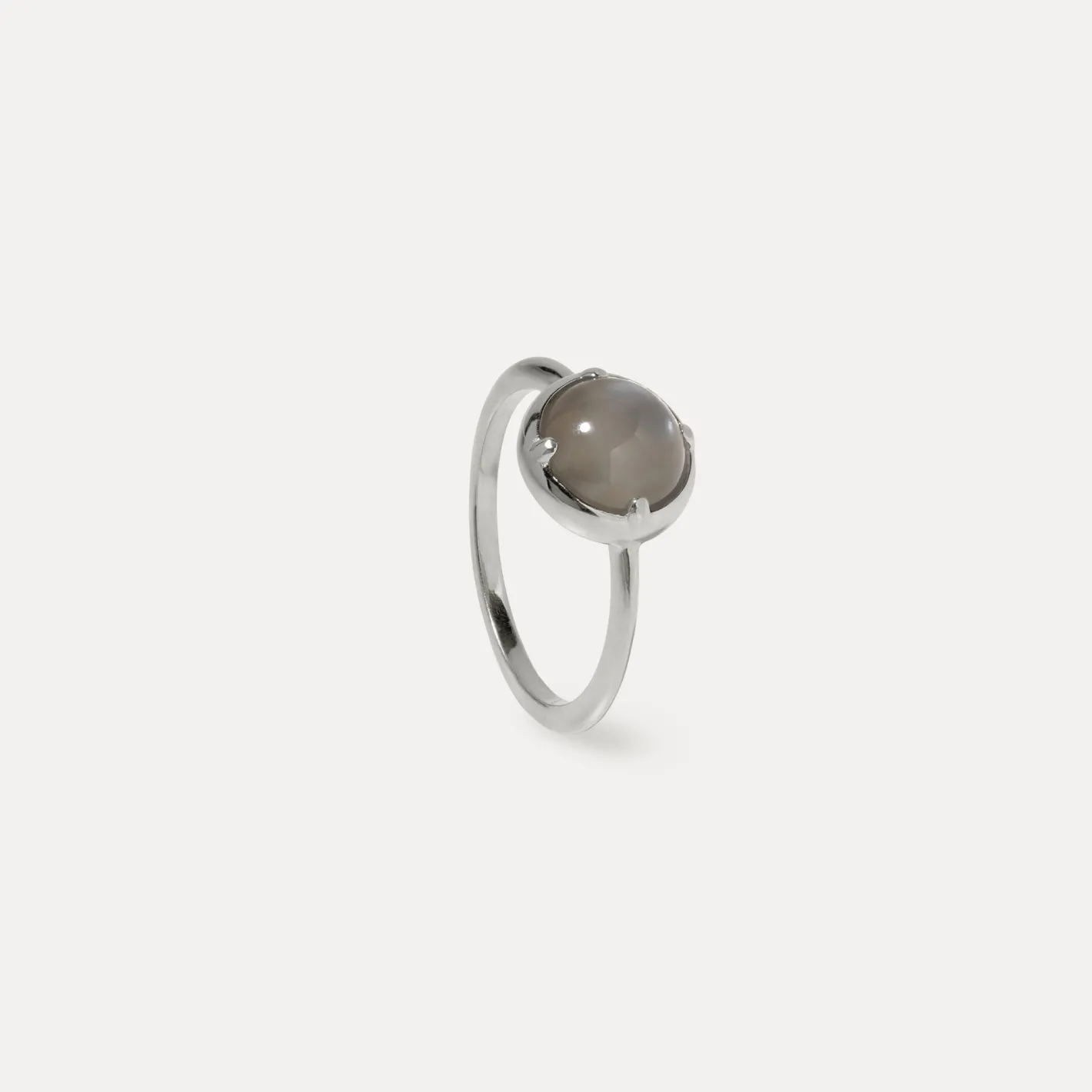 Best STILNEST Grauer Mondstein Instants of Balance Ring