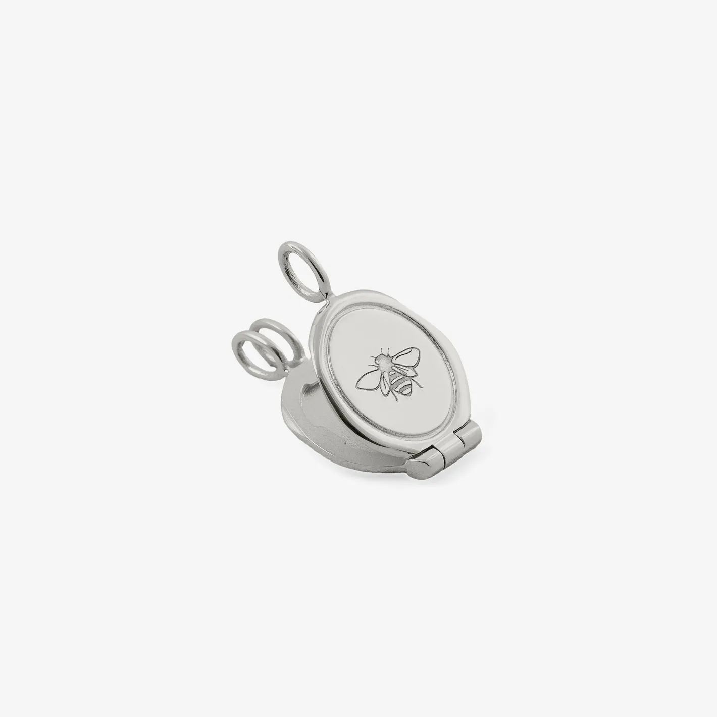 Flash Sale STILNEST Honey Bee Seal Medaillon Anhänger