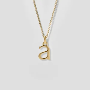 Store STILNEST Initial mit Ankerkette | 585 Gold