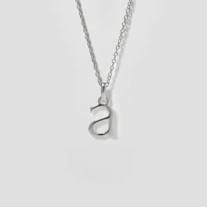 Hot STILNEST Initial mit Ankerkette 925 Silber