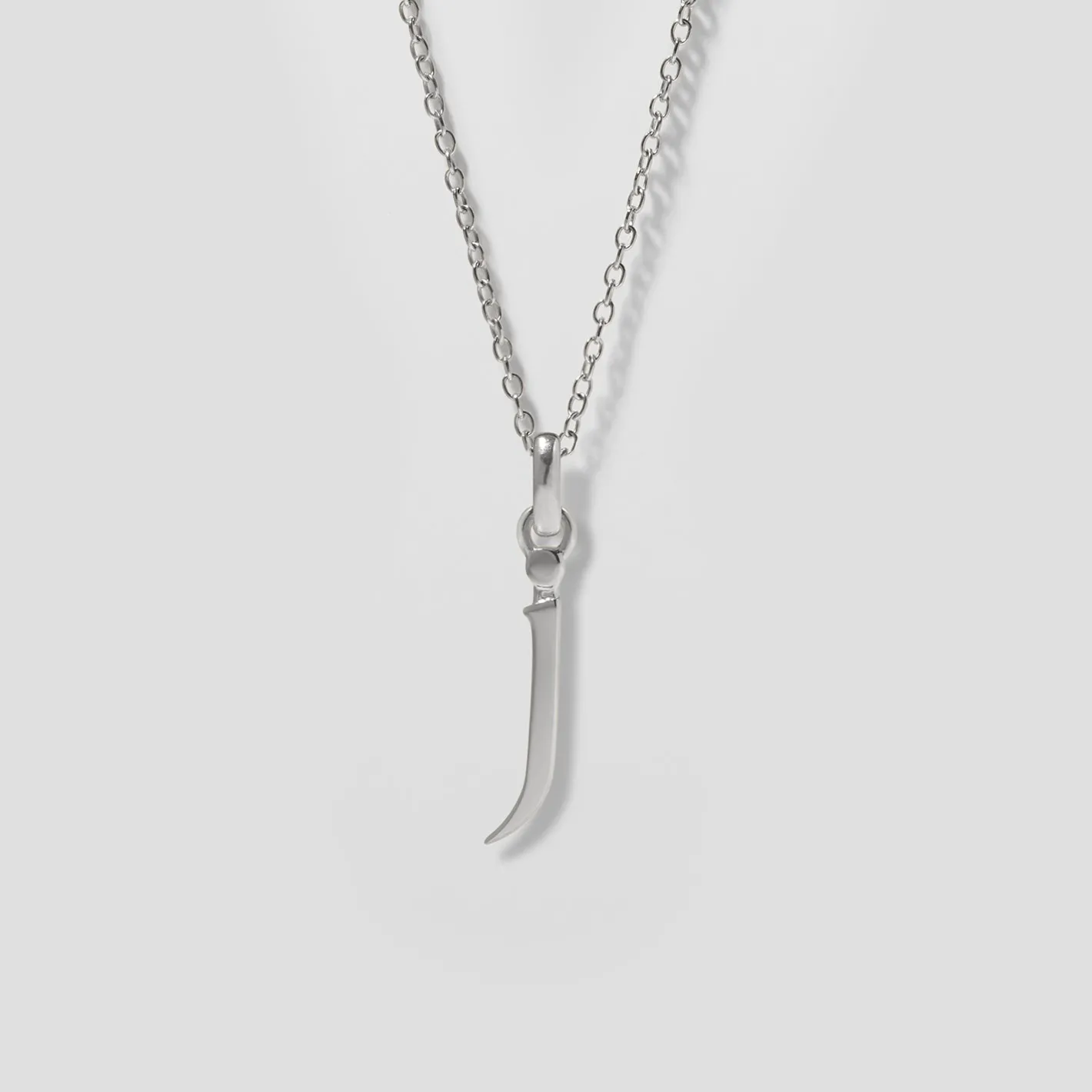 Hot STILNEST Initial mit Ankerkette 925 Silber
