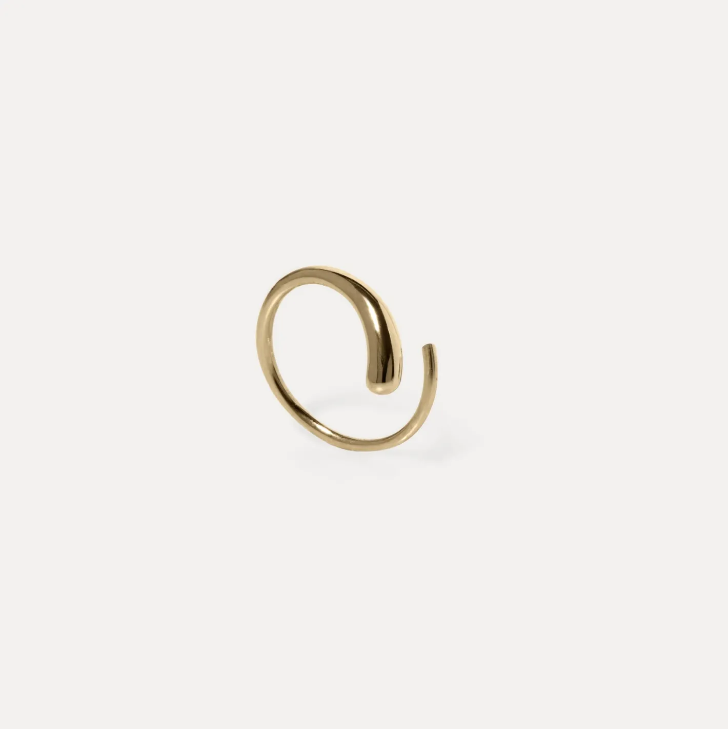 Best Sale STILNEST Loop Huggies - Single | 585 Gold