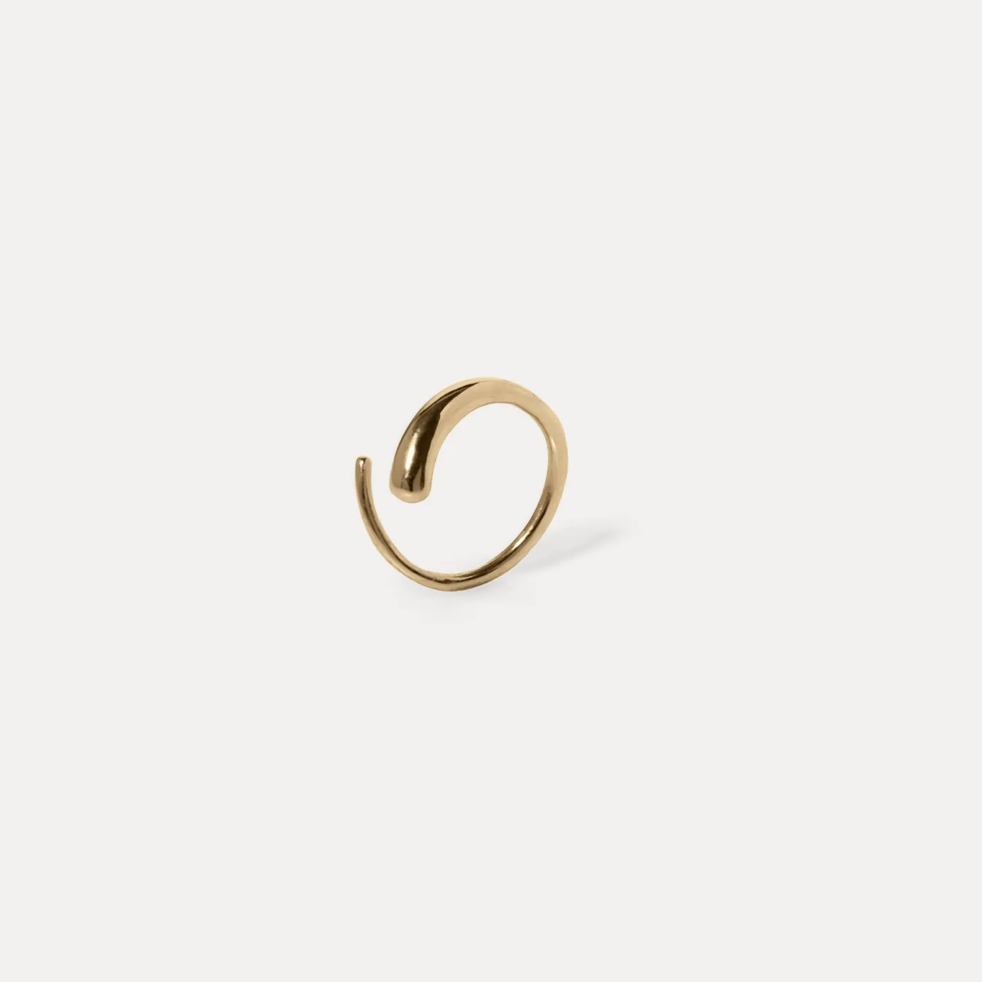 Best Sale STILNEST Loop Huggies - Single | 585 Gold