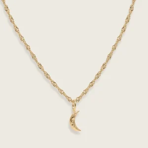 Cheap STILNEST Lunar Eclipse mit Singapore Kette | 585 Gold