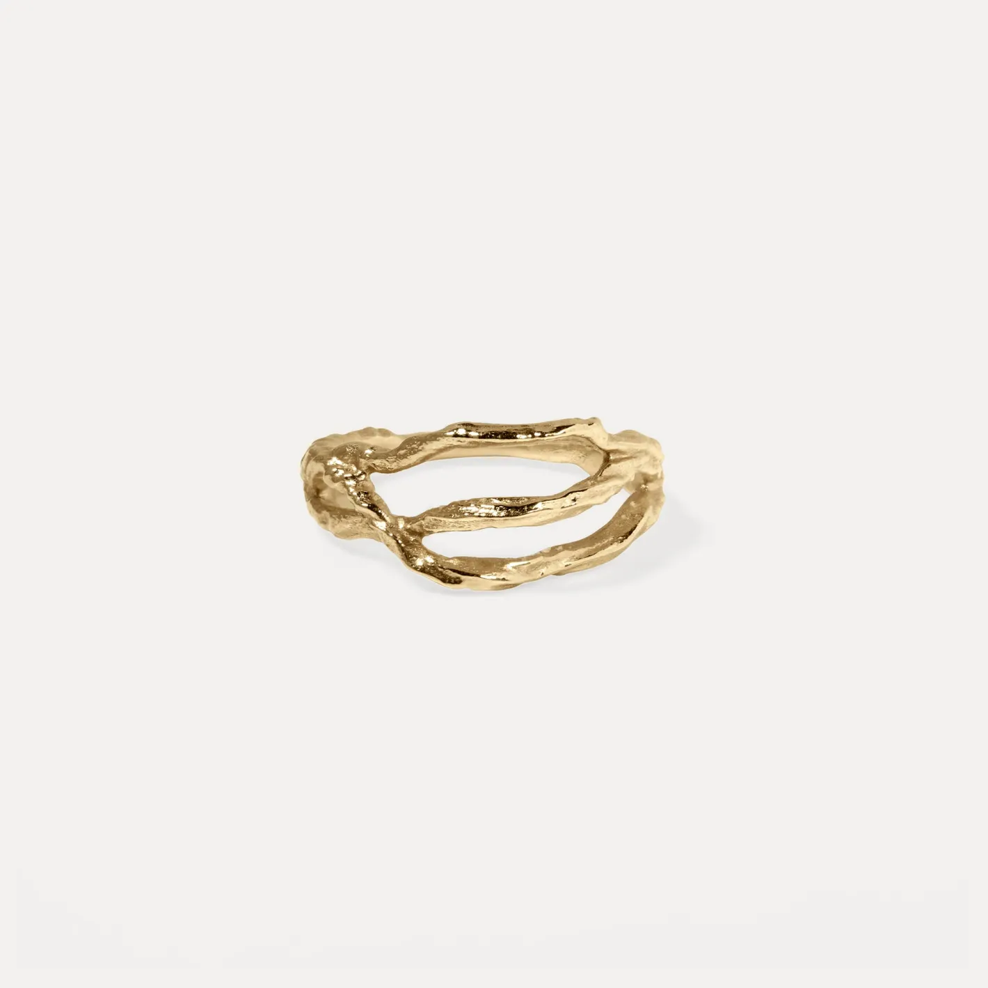 New STILNEST Mater Embrace Ring | 585 Gold