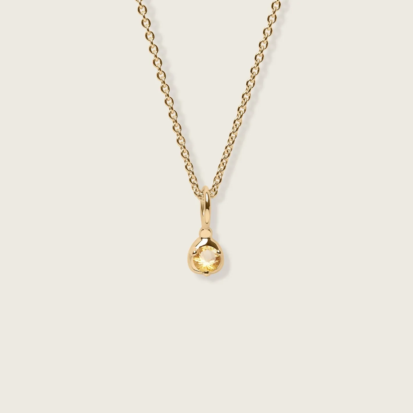 Cheap STILNEST Mini Birthstone Kette | 585 Gold