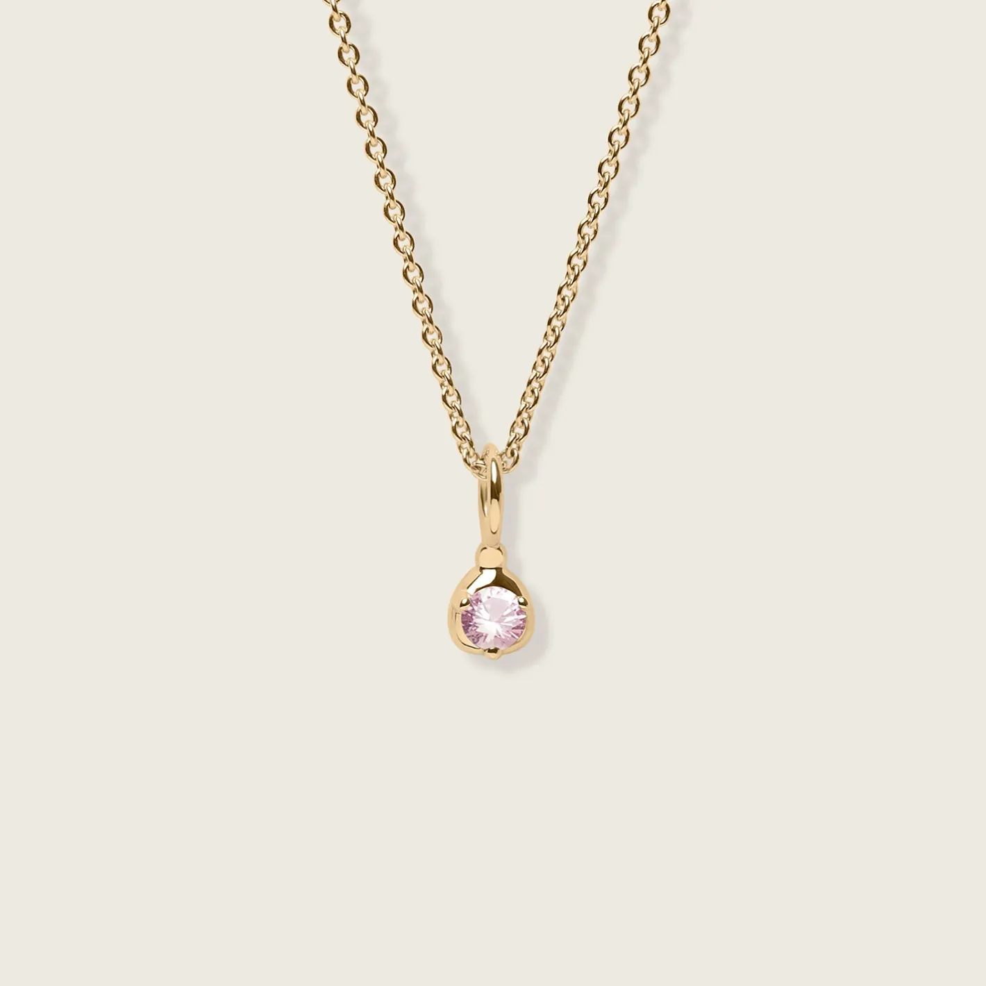 Cheap STILNEST Mini Birthstone Kette | 585 Gold