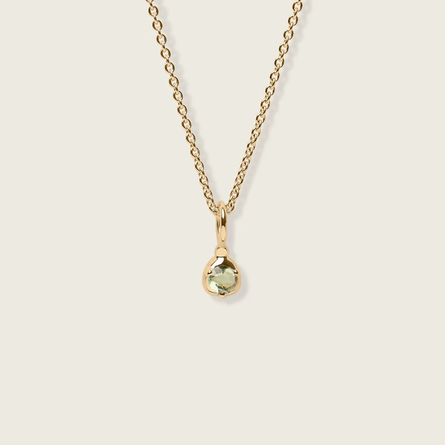 Cheap STILNEST Mini Birthstone Kette | 585 Gold