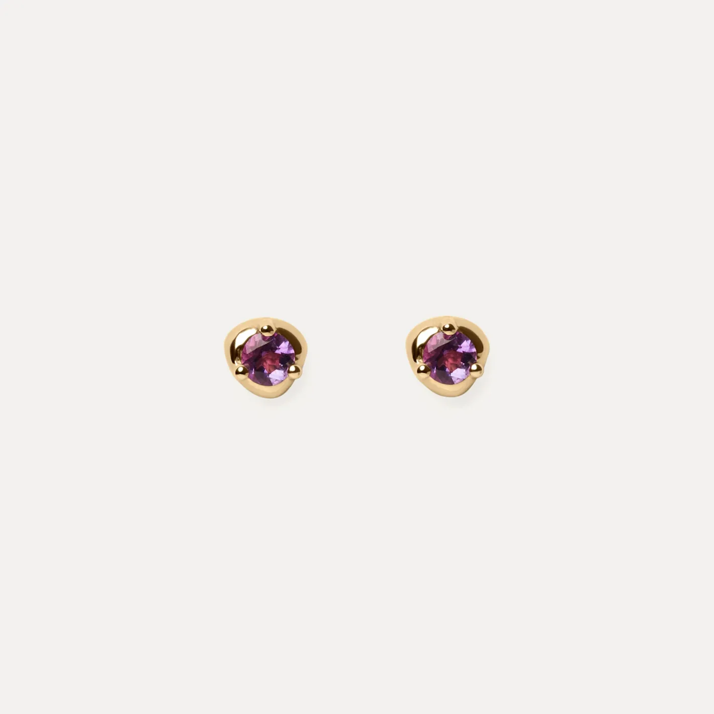 Shop STILNEST Mini Birthstone Ohrstecker Ohrringe | 585 Gold
