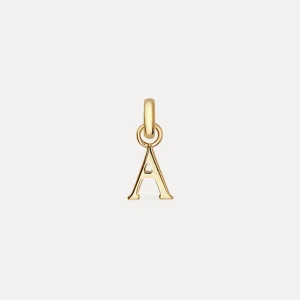 Online STILNEST Mini Initial Anhänger | 585 Gold