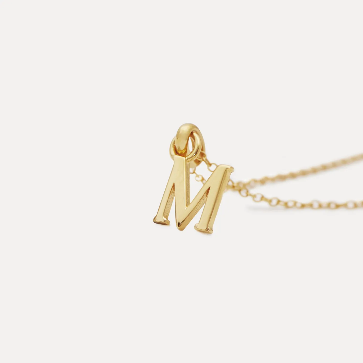 Online STILNEST Mini Initial Anhänger | 585 Gold