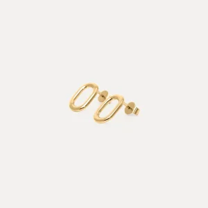 Store STILNEST O Bold Ohrstecker Ohrringe | 585 Gold