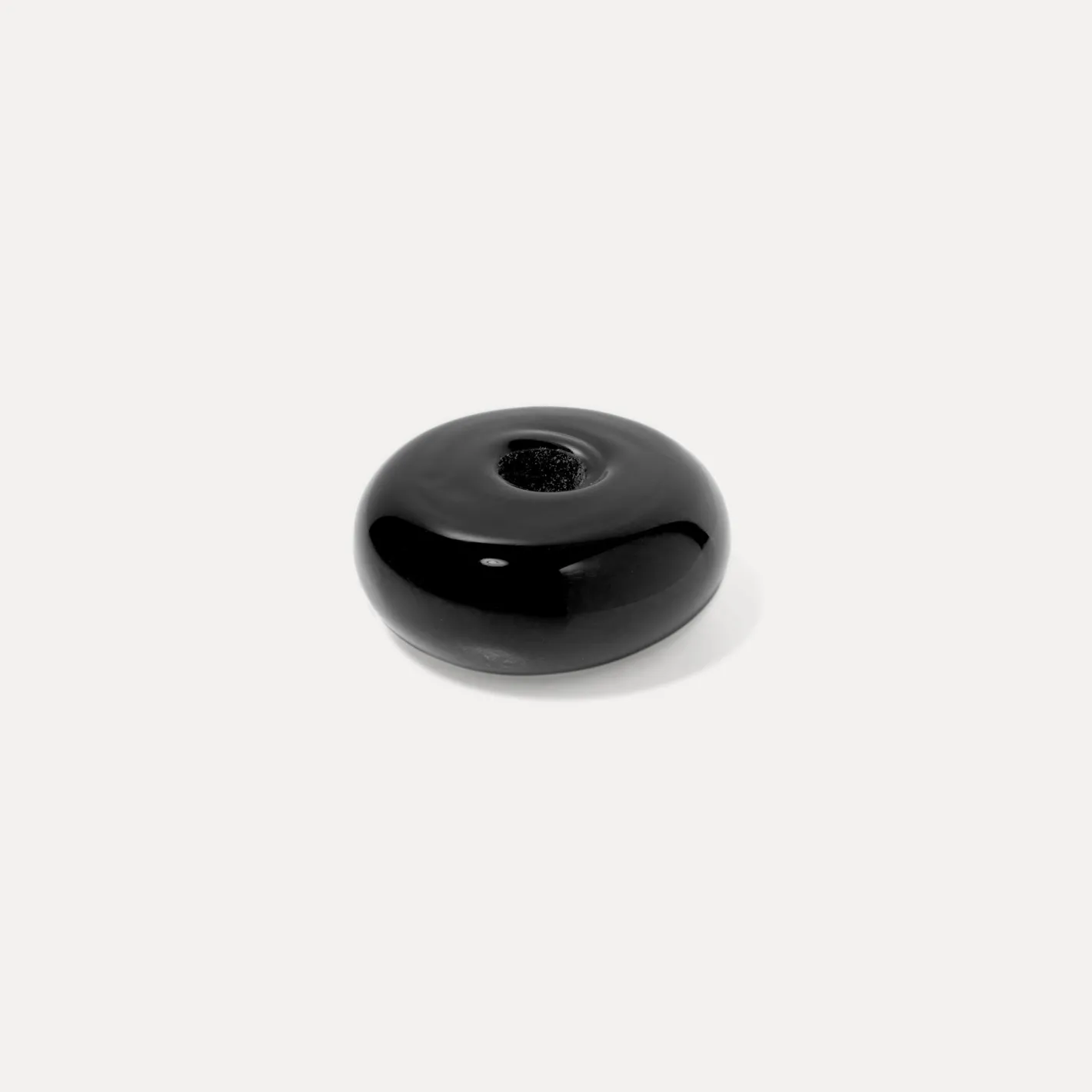 Online STILNEST Rondella Murano Glass Schwarz - Single