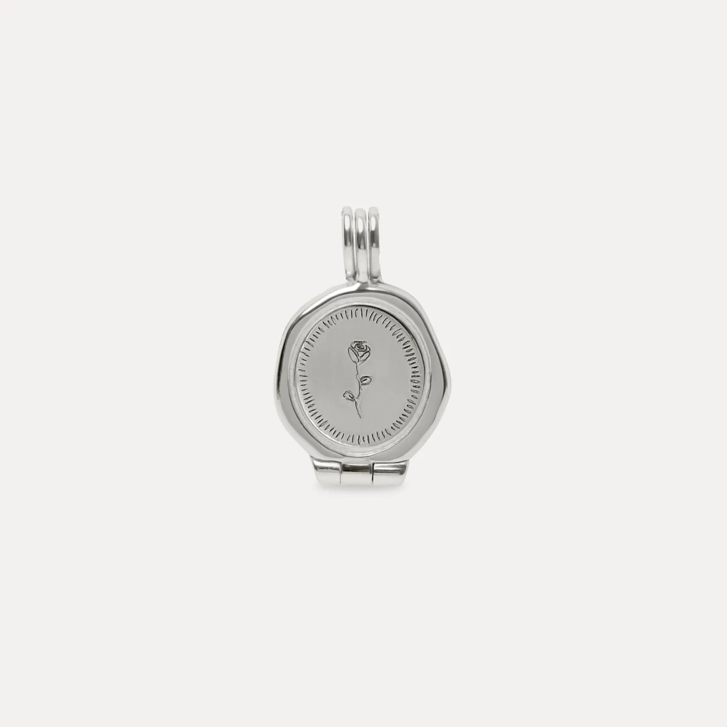Best Sale STILNEST Rose Seal Medaillon Kette