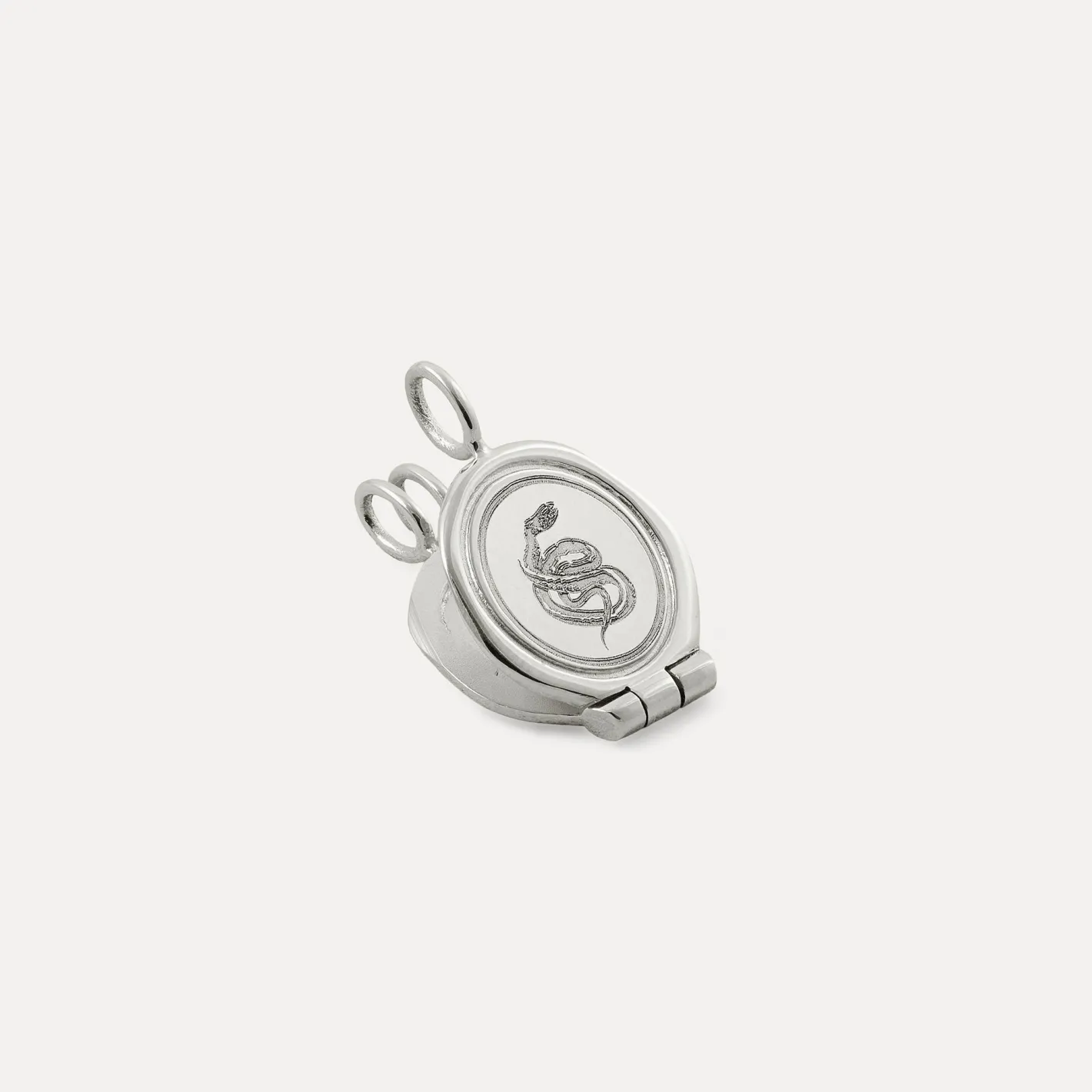 Sale STILNEST Snake Seal Medaillon Kette