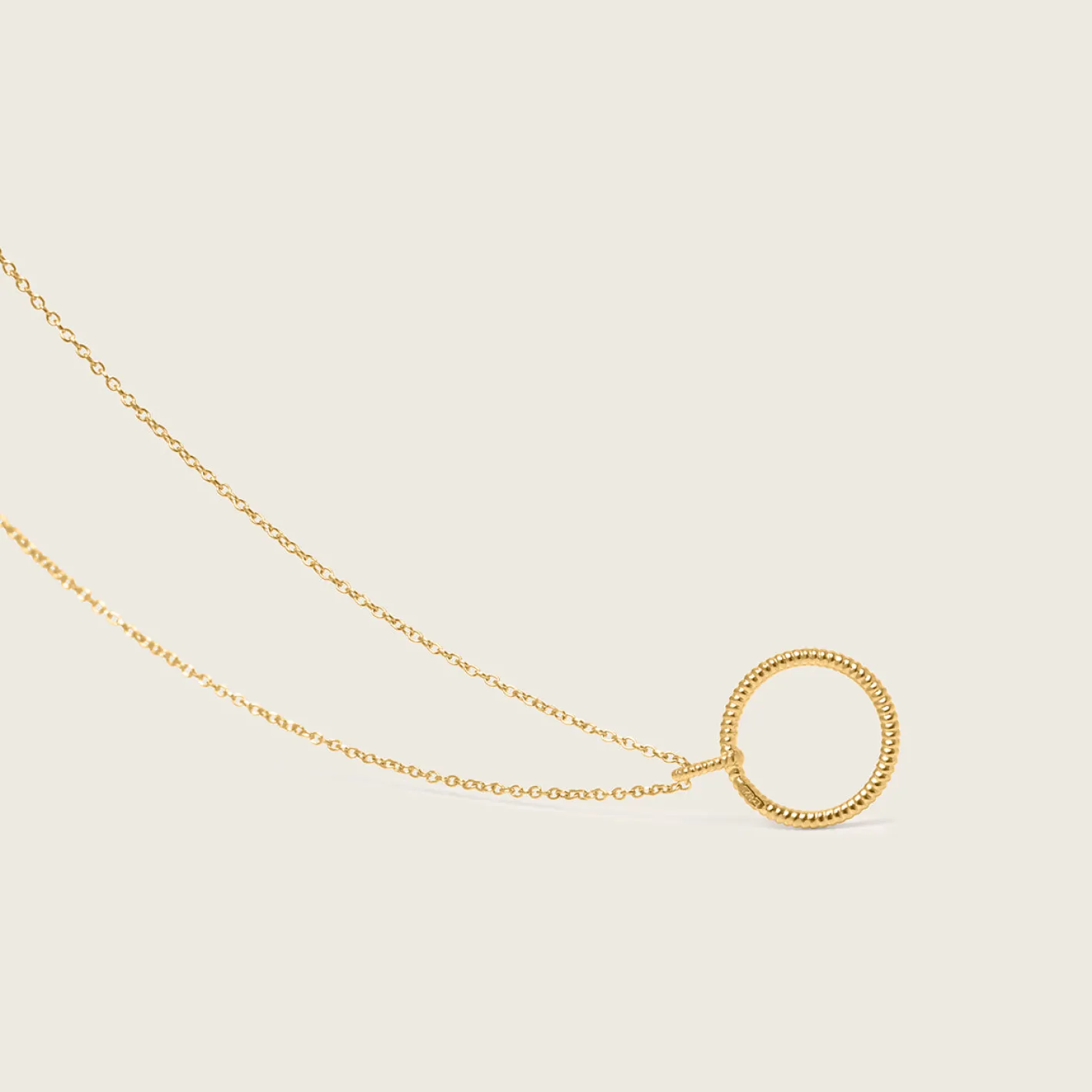 Cheap STILNEST Snake Tail Circle Kette