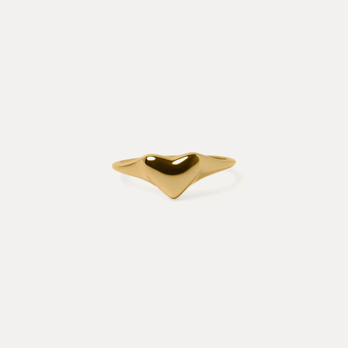 Online STILNEST Soft Heart Siegelring