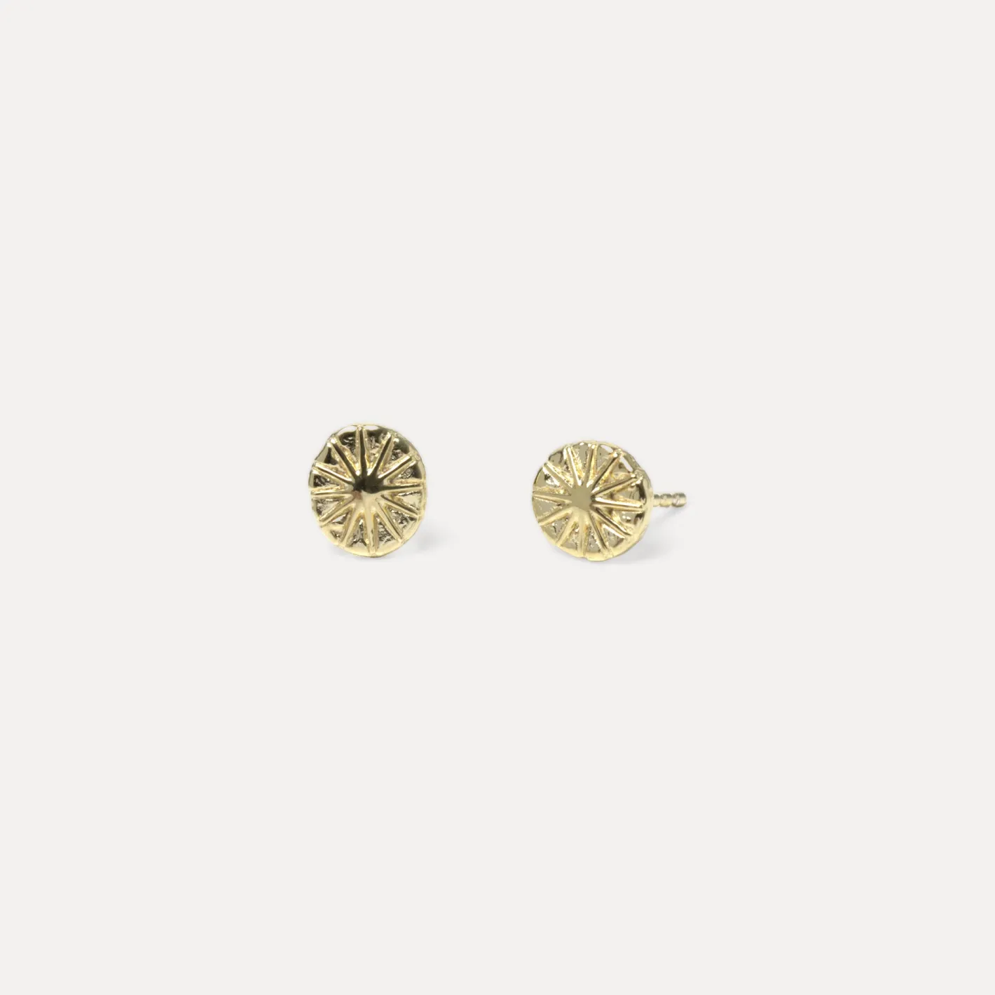 Outlet STILNEST Solar Eclipse Ohrstecker Ohrringe | 585 Gold