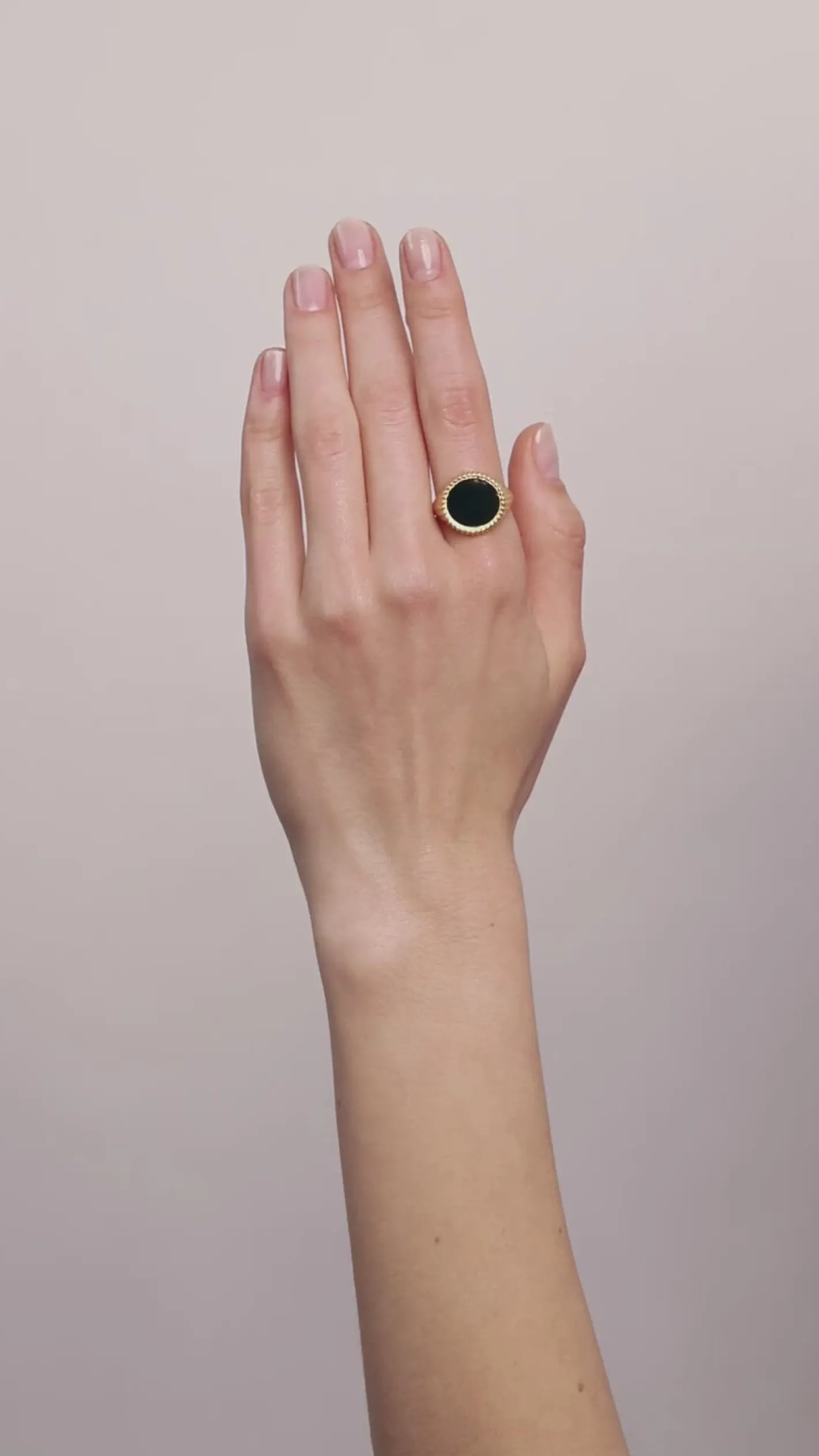 Online STILNEST Solar Spritz Cocktail Ring Schwarz