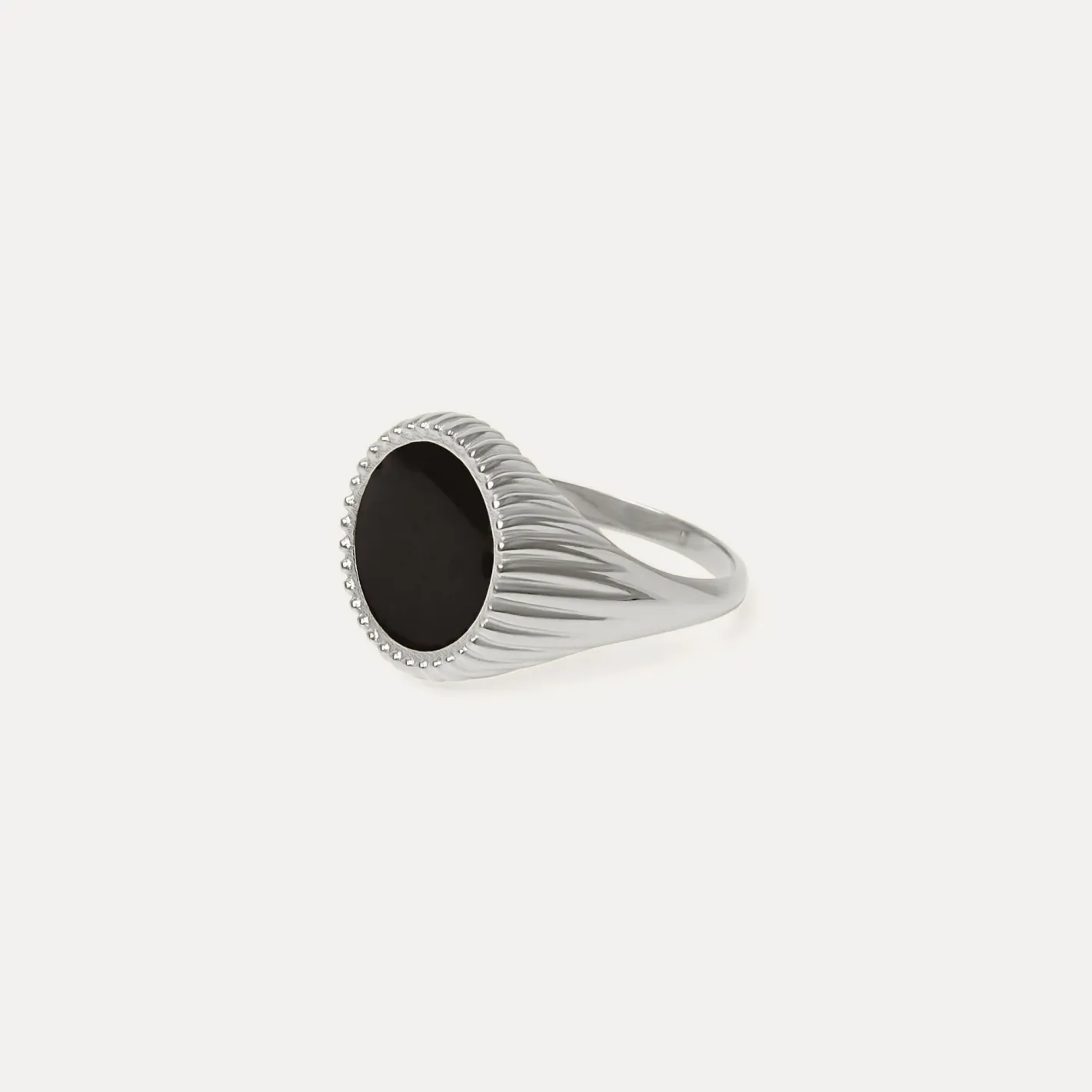 Online STILNEST Solar Spritz Cocktail Ring Schwarz