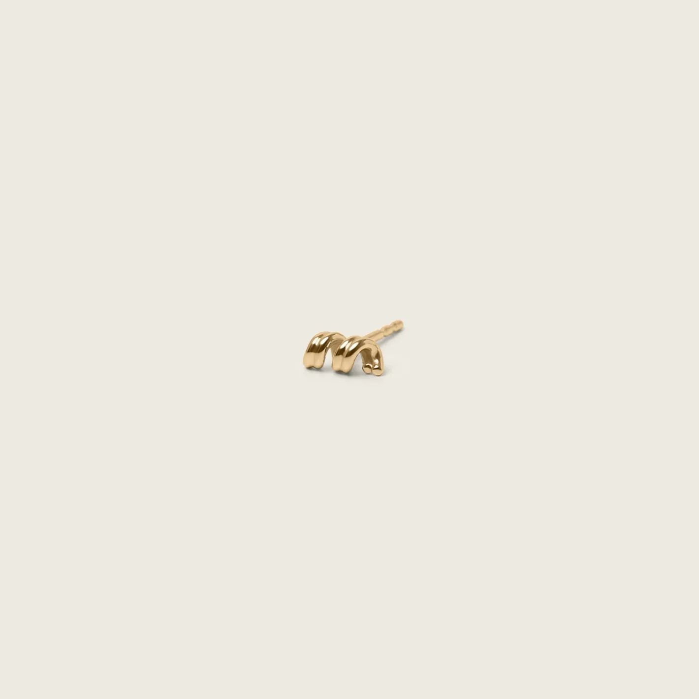 Sale STILNEST Spiral Ohrstecker Ohrringe - Single | 585 Gold