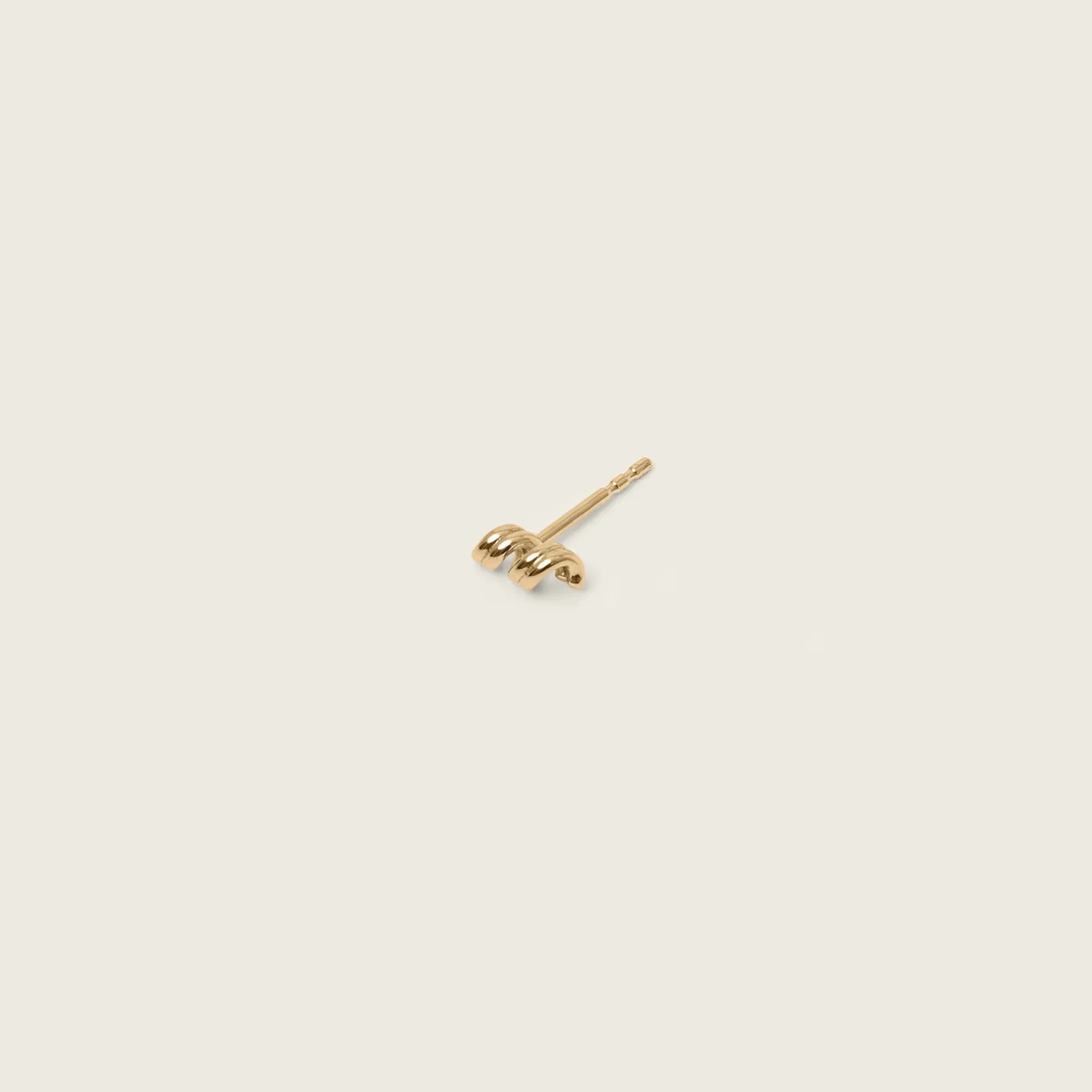 Sale STILNEST Spiral Ohrstecker Ohrringe - Single | 585 Gold