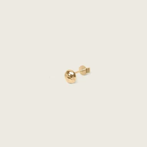 Best Sale STILNEST Textured Ohrstecker Ohrringe - Single | 585 Gold