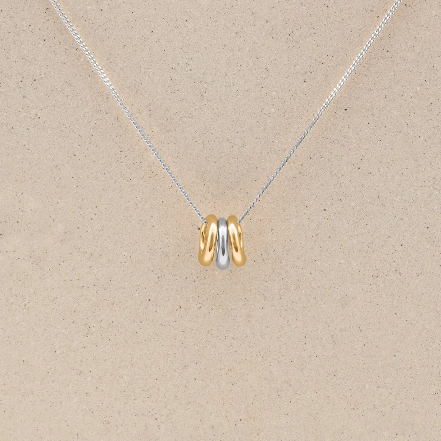 Clearance STILNEST The Gathering Kette Mixed Gold Vermeil