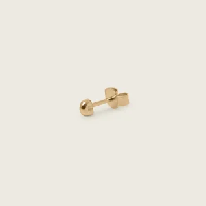 Online STILNEST Tube Ohrstecker Ohrringe - Single | 585 Gold