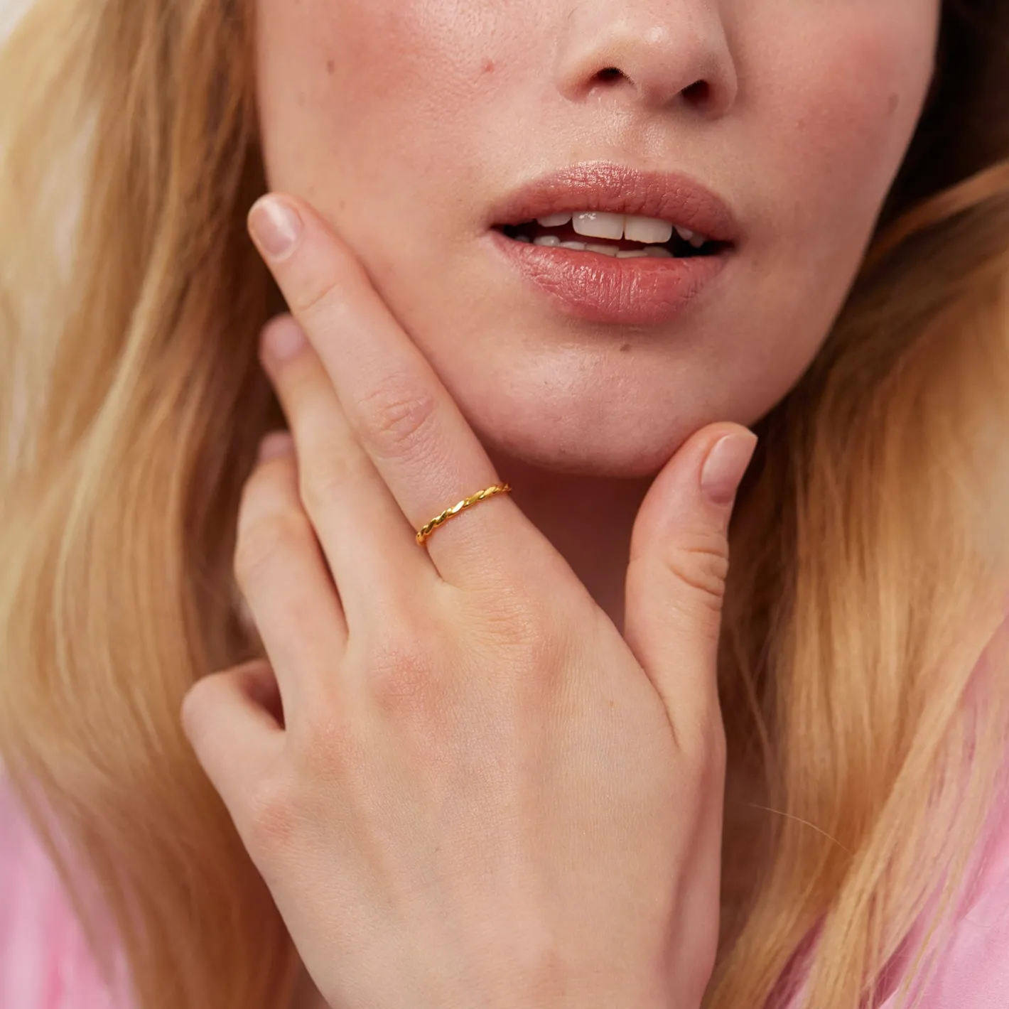 Clearance STILNEST Twisted Ring